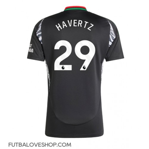 Dres Arsenal Kai Havertz #29 Preč 2024-25 Krátky Rukáv